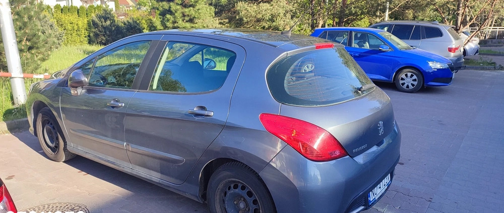 Peugeot 308 cena 13400 przebieg: 153000, rok produkcji 2008 z Olsztyn małe 16